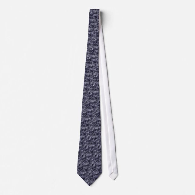 Tie Lilac - Navy (Front)