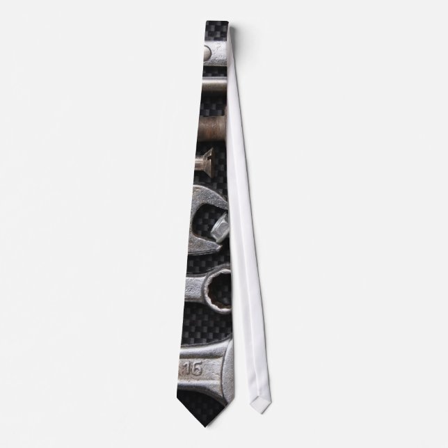 Tie: mechanics bench tool tie (Front)