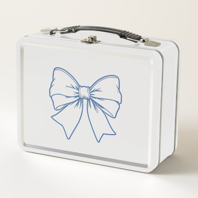Tie Metal Lunch Box (Front)