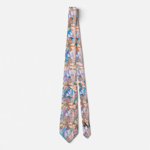 Tie : Organic Leaves (blue)