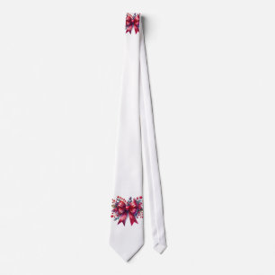 tie red ribbon