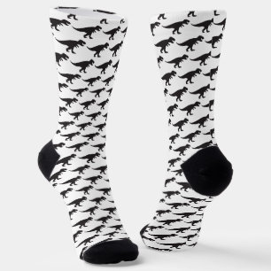 Tie REX - T-Rex King of the Dinosaurs Tyranosaurus Socks