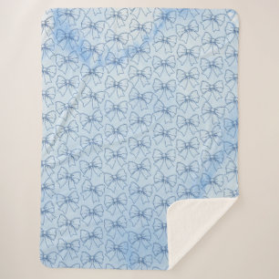 Tie Sherpa Blanket