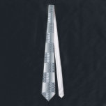 Tie Silver Blue Art Deco<br><div class="desc">Tie Silver Blue Art Deco</div>