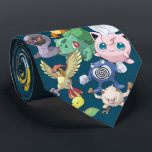 Tie with Characters<br><div class="desc">Perfect neck tie for the Pokemon lover in your life.</div>