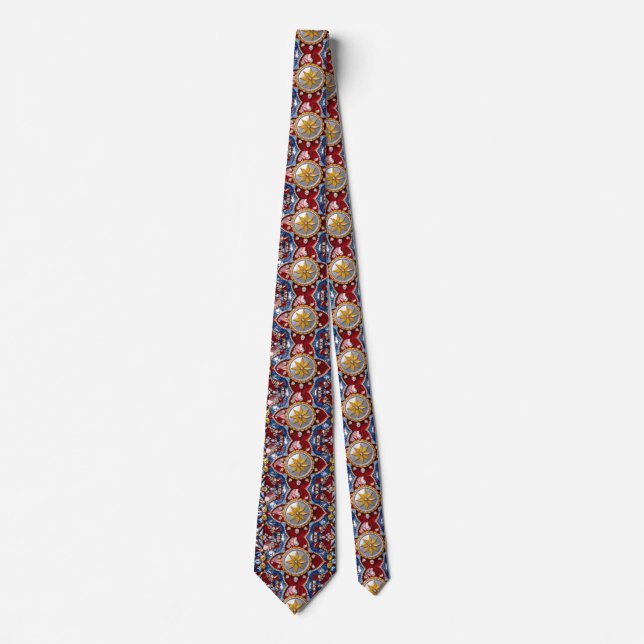 Tie with Colombian Colours Design (Front)