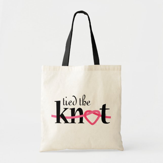 Tied The Knot Tote Bag (Front)