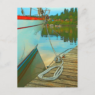 Tied Up Postcard