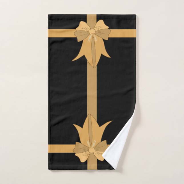 Tied with Gold Hand Towel (Hand Towel)