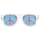 tiedye adult retro party shades peace sign