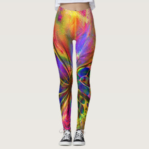"Tiedye" Butterfly Leggings