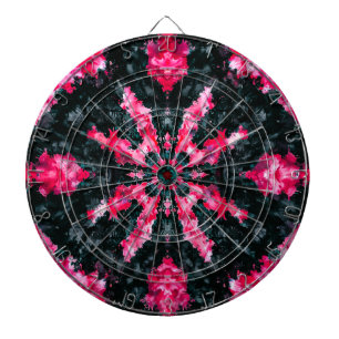 tiedye dartboard