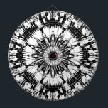 tiedye dartboard<br><div class="desc">Tie-dye Black and White Target</div>