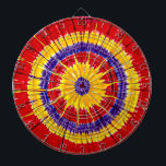 tiedye dartboard<br><div class="desc">Tie-dye Purple,  Red,  Yellow Target</div>