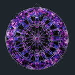tiedye dartboard<br><div class="desc">Tie-dye Purple Target</div>