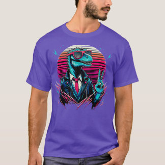 TieDye Dinosaur Hippie Dinosaur T-Shirt