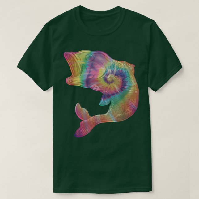 TieDye Funny Phish Jam, Costume For Fisherman Fath T-Shirt (Design Front)