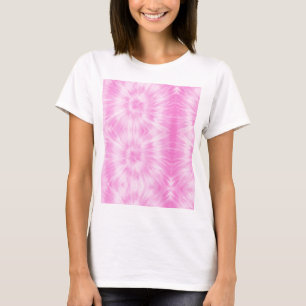 Tiedye Pink Spiral Hippie Tie Dye T-Shirt
