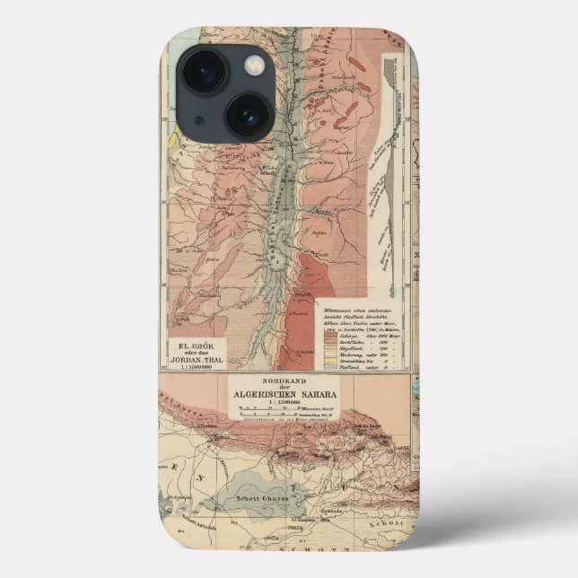 Tieflander Atlas Map Case-Mate iPhone Case (Back)