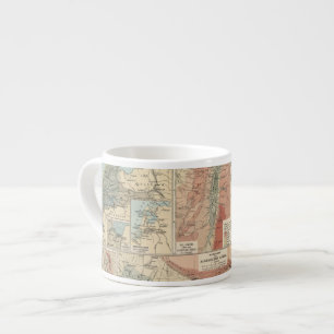 Tieflander Atlas Map Espresso Cup