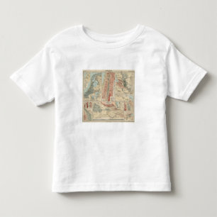 Tieflander Atlas Map Toddler T-Shirt