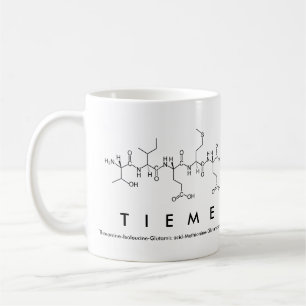 Tieme peptide name mug