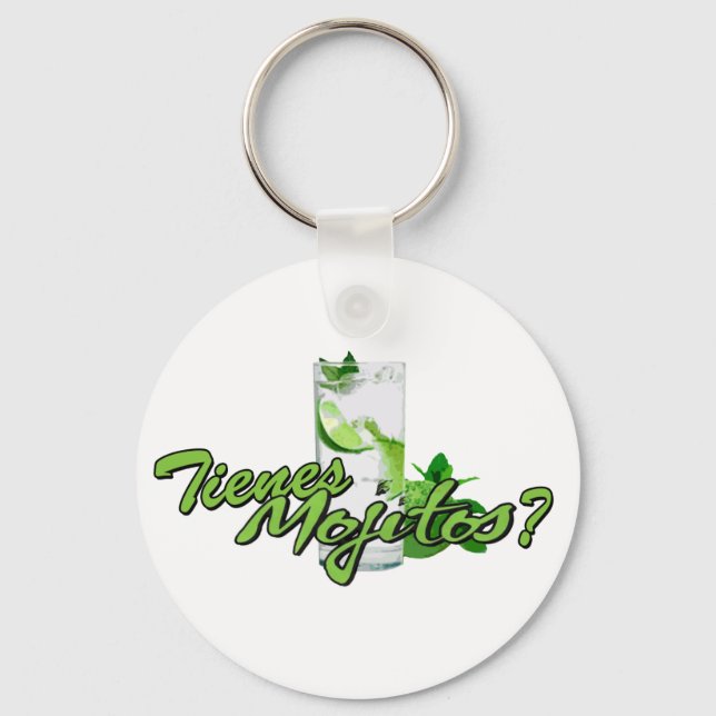 Tienes Mojitos? Key Ring (Front)