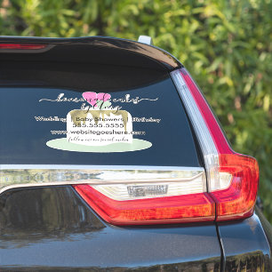 Tier Cake Logo Bakery Business Marketing Car Decal