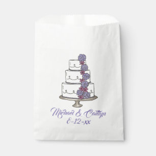Tiered Wedding Cake Bridal Shower Anniversary Favour Bags