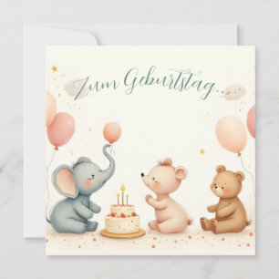 Tierische Geburtstagsfreude mit Ballons