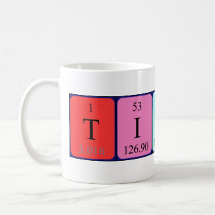 Tiernay periodic table name mug