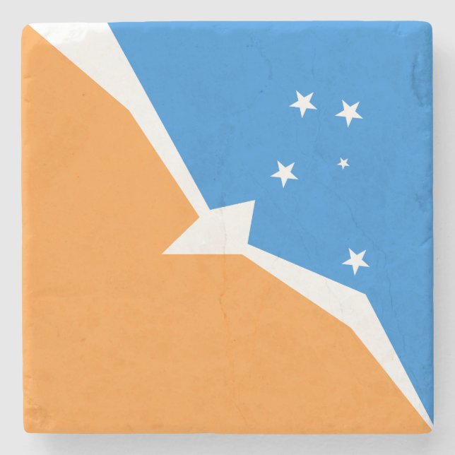 Tierra del Fuego Stone Coaster (Front)