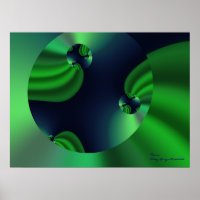 Tierra Earth Cool Abstract Fine Art Fractal