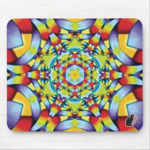“Tiers” Kaleidoscope Mouse Pad