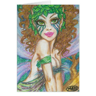 Tieve : Woodland Fairy Card