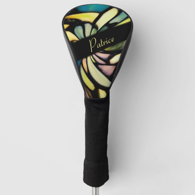 Tiffany Flow Personalised Golf Head Cover (Front)