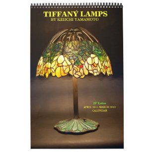 TIFFANY LAMPS CALENDAR