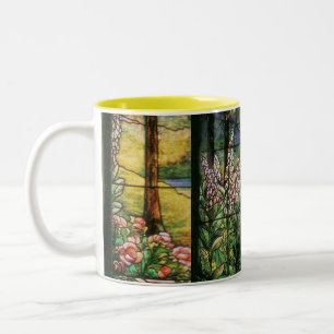 Tiffany Stained Glass Garden Mug