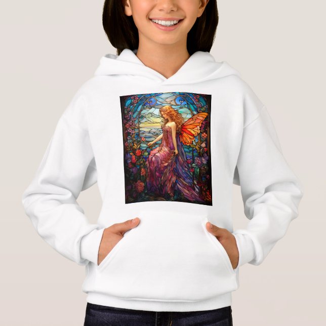 Tiffany Style Stained Glass Magical Fairy (Front)