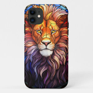 Tiffany-Style Stained Glass Majestic Lion Case-Mate iPhone Case