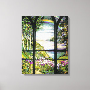 Tiffany Window Wrapped Canvas