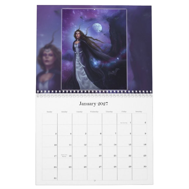 Tiffany's Realm Fantasy Calendar (Jan 2027)