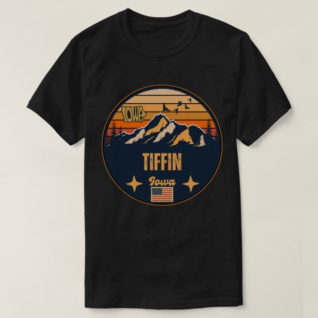 Tiffin, Iowa T-Shirt (Design Front)