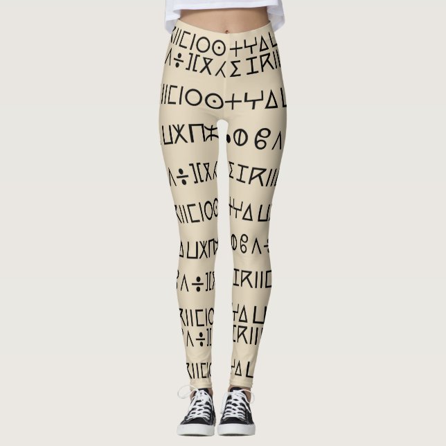 tifinagh Kabylian Leggings (Front)