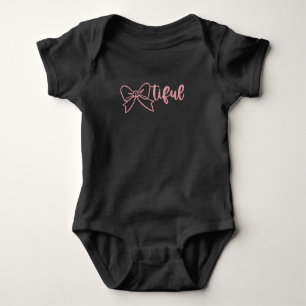 Tiful bow baby bodysuit