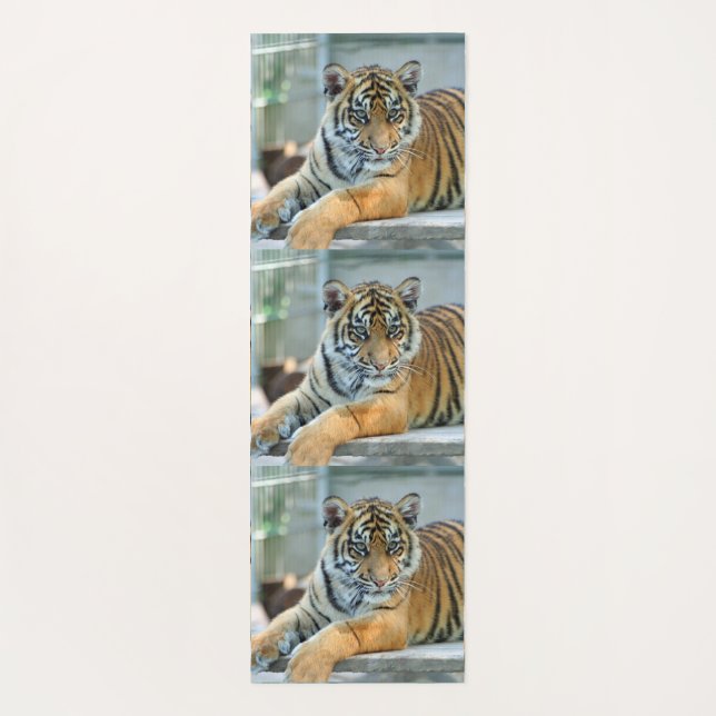 Tiger 034 yoga mat (Back)