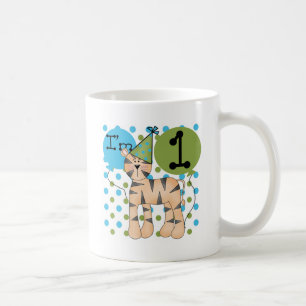 Tiger 1st Birthday T-shirts and Gifts Coffee Mug