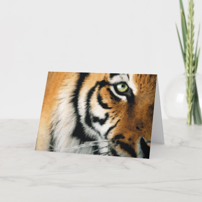 Tiger 2 - Greeting Card (Front)