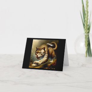Tiger (2) Wild Cat Card