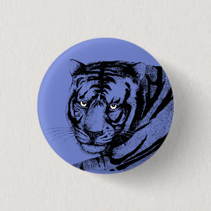 TIGER 3 CM ROUND BADGE